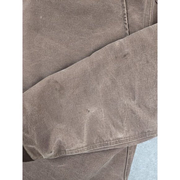 Carhartt Men's Sandstone Hooded Multi-pocket Sherpa Lined Jacket Size XL - Picture 8 of 11